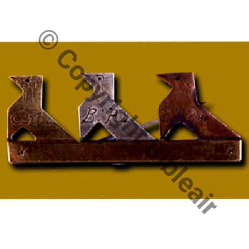 222   1916 BR.222 Cuivre peint Eping bascule travers.. Src.BARTLETT via A.DENIS 